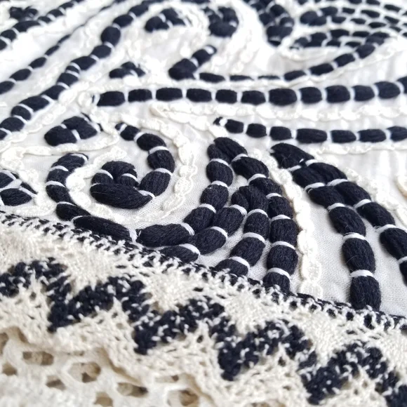 🔥LAST 1🔥NWT ANTHROPOLOGIE BOHO TEXTURED MINI SKIRT - Picture 5 of 8